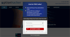 Desktop Screenshot of optionhacker.com
